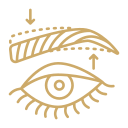 شد الجفون بدون جراحة